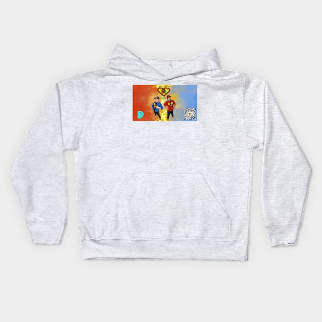 Banner for KR & 3P Kids Hoodie by Krypton Report Podcast 